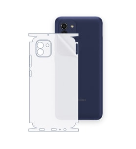 SChitec SAMSUNG Galaxy A03 Uyumlu Fullbody Arka Kaplama Hidrojel Koruyucu Film