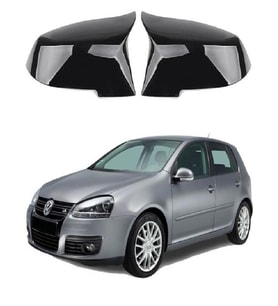 Volkswagen Golf 5 03-09 Araca Özel Batman Yarasa Ayna Kapağı Pianoblack