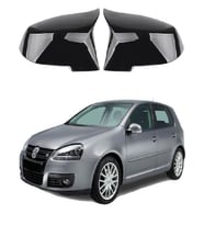 Volkswagen Golf 5 03-09 Araca Özel Batman Yarasa Ayna Kapağı Pianoblack