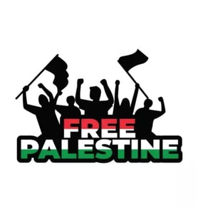 Özgürlük Filistin Araba Etiket 19 CM Free Palestine Car Decal