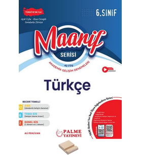 6. Sınıf Maarif Serisi Türkçe Akademik Gelişim Denemeleri + Telefon Standı