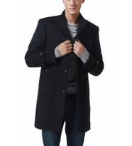 PLT8308 DEWBERRY PALTO-DESENLİ LACİVERT