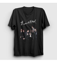 Presmono Unisex Siyah Beautiful K-Pop Monsta X T-Shirt 274276tt
