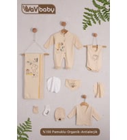 VaVBaby Organik Hastane Çıkışı 10’lu Zoo Family