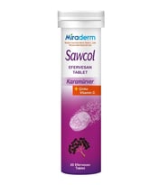 Miraderm Sawcol Karamürver Efervesan Tablet 20 Adet