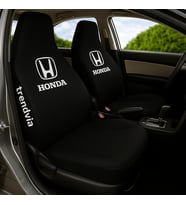 Honda Oto Koltuk Kılıfı Seti – Penye Kumaş Ön ve Arka Servis Kılıfı Takımı (Siyah)