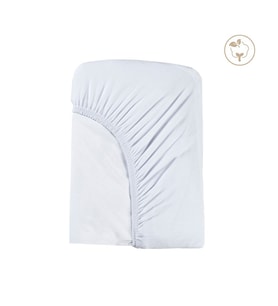 ORGANİK PENYE BEYAZ LASTİKLİ ÇARŞAF 100X200cm  Bebek Çarşafı