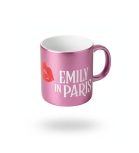 Emily İn Paris Seramik Çay Kahve Kupası Pembe