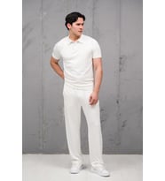 Regular Fit Likralı Kendinden Çizgili Yarım Baggy Pantolonlu T-shirt Takım