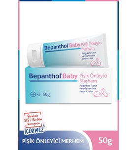 Baby Pişik Önleyici Merhem 50gr l Parapen, SLS, Parfüm, Koruyucu İçermez