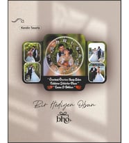 Kişiye Özel Resimli Duvar Saati (Ahşap)