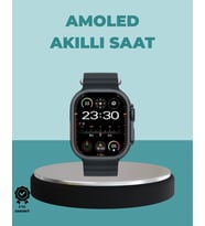AMOLED Akıllı Saat 49mm Bluetooth Arama Spor ve Sağlık
