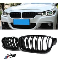Bm w F30-35 M3 Ön Panjur Izgara Böbrek Piano Black 2012-2018 Arası