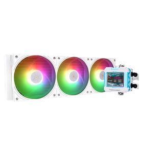 Thermalright Frozen Warframe 360 BW Argb 360mm Intel-AMD Uyumlu İşlemci Sıvı Soğutucu