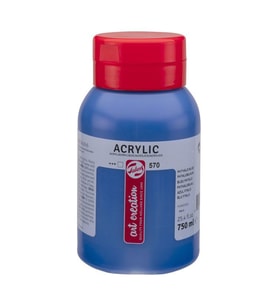 Talens Art Creation Akrilik Boya 750 ml. 570 Phthalo Blue 