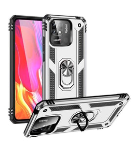 Coverzone Xiaomi Poco C40 ?le Uyumlu K?l?f Silikon Mega Case Stand Olabilme �zelli?i Olan Verus Kapak K?l?f Xiaomi Poco C40 ile Uyumlu Gri