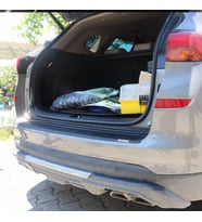 CAPPAFE Hyundai Tucson 2018-2020 Yılları Arası Arka Tampon Eşiği Mat Siyah (ABS)