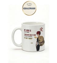 Naruto Gaara Baskılı Seramik Hediye Kupa Bardak Kişiye Özel Kişiselleştirilebilir Anime