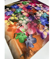 Fresh Soft Pamuk Eşarp - 05080 (Kiremit - Vizon)