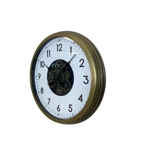 Vintage 60 Cm Çarklı Modern Duvar Saati (Standart)