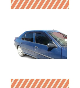 Peugeot 306 Sedan Tüm 4’lü Mügen Tip Cam Rüzgarlığı Uyumlu