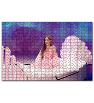 Cakapuzzle Black Pink Kore Pop Pembe Yatak  Puzzle Yapboz MDF (Ahşap) (120 Parça)