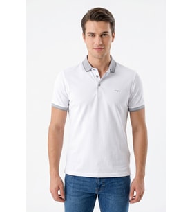 Erkek Polo Yaka Kısa Kollu Tişört Regular Kalıp T3000 BGL-ST05555
