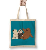We Bare Bears 04 Bez Çanta Uzun Saplı