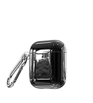 Apple Airpods Kılıf Zore Airbag 08 Silikon Kılıf (Siyah)