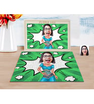 BK Gift Kişiye Özel Oryantal Karikatürlü 1000 Parça Profesyonel Puzzle-1