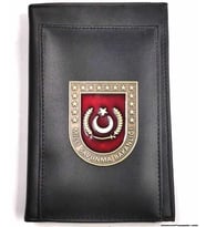 Milli Savunma Bakanlığı Kalemlikli Not Defteri Cüzdan (MSB-Metal Rozet)