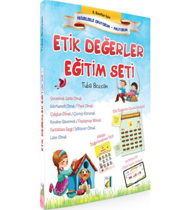 2. Sınıflar İçin Etik Değerler Eğitim Seti (10 Kitap+Hds)