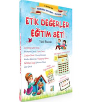 2. Sınıflar İçin Etik Değerler Eğitim Seti (10 Kitap+Hds)