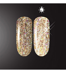 Işığı yansıtan pigment Flash Glow Beige - Bej 5gr