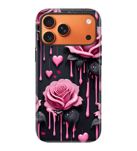 iPhone 17 Pro Velvet Kılıf Lansman İçi Kadife Temalı Desenli Silikon Romantik