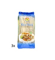 T.A.S. Tas Pirinç Makarnası Rice Stick Glutensiz 400 gr 3'lü Set
