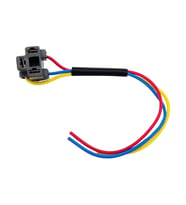 H4 Atom Far Fişi Ampul Soketi 1.5Mm Lehimli Plastik 1 Adet