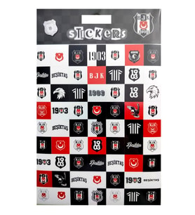 Beşiktaş İcon Sticker Sheet Karışık Orijinal Lisanslı