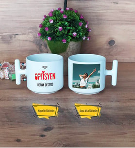 Optisyen Kupa Bardak T Fotoğraflı Tıp Bayramı Hediyesi Optisyenler Günü Hediyesi