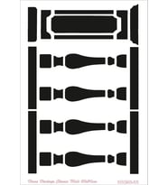 HOME HERITAGE CLASSIC MIDI 25X36CM HHCMR-22 STENCİL