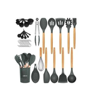 VALLETTA MİKLA 33 PARÇA SPATULA SETİ GRİ