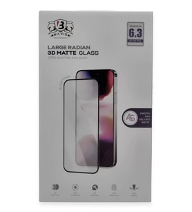 İphone 16 Bilvis 3D Mat Cam Ekran Koruyucu
