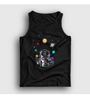 Presmono Unisex Siyah More Space Astronaut Space Astronot Uzay Atlet 282613tt