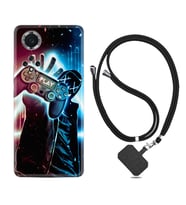 Huawei Nova Y70 Y90 Nova 9 SE  Kılıf Boyun Askılı Silikon Play Me 1757