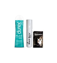 Durex Play Ekstra Hisset Bay Bayan Uyarıcılı Jel 50 ml + Black Berry GeciktirmeyeSprey + Hediye