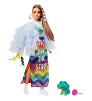 Barbie Extra Tül Ceketli Bebek GYJ78 Lisanslı Ürün