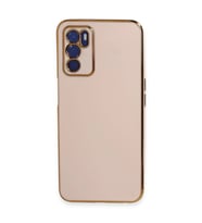 Oppo A16 Kılıf Volet Silikon - Pembe