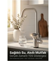 Akıllı Su Arıtma Musluğu - Anlık TDS Ölçüm LED Ekran Filtre Hatırlatıcılı