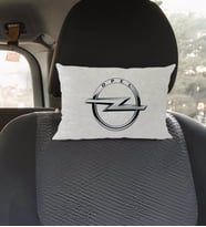 BK Gift Opel Tasarımlı Dikdörtgen Araç Koltuk Yastığı-1