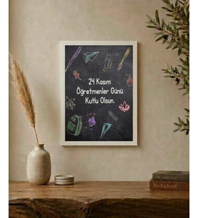 24 Kasım Öğretmenler Gününe Özel Tablo